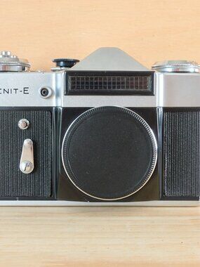 Zenit-E 35mm Film SLR Camera Body M42 USSR Tested Working